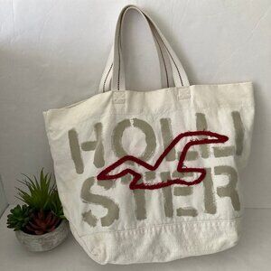 Hollister Vintage  Canvas Tote Bag